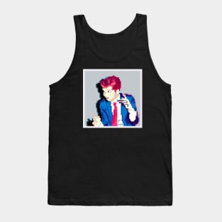 Hesitant alien 8 bit Tank Top